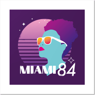 Miami 84 Posters and Art